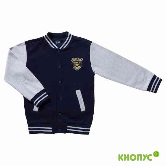 Кофта спортивная утепленная для мальчика Ровно