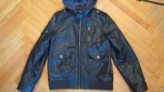 Подростковая спортивная кожанная куртка Запорожье