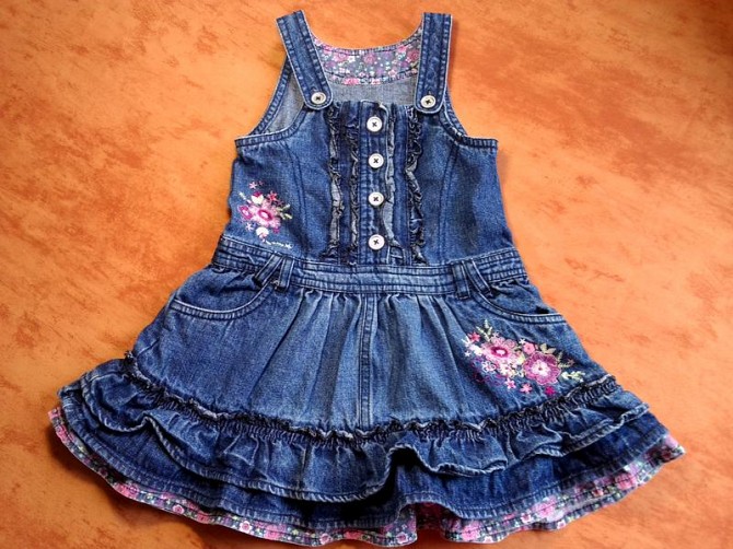 Джинсовый сарафан Луцк - изображение 1